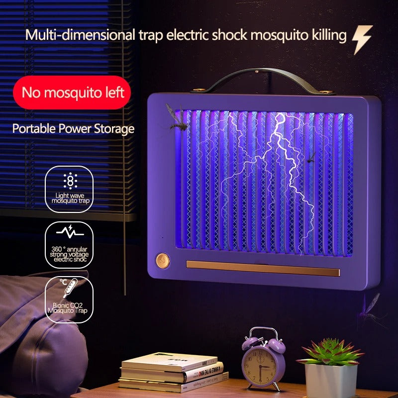 Wall Mounted Desktop Mosquito Killer Lamp | Portable Charging Outdoor Led Mosquito Eliminator