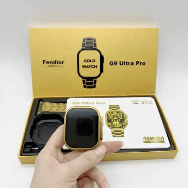 G9 Ultra Pro Smart Watch | Golden Edition | Series 8 Watch