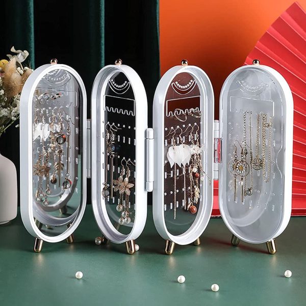 Jewellery Box Organiser With Mirror - Deals Mall