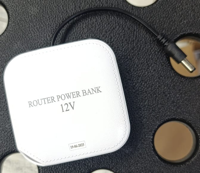 DealsMall.pk™ - WiFi Router Power Bank 20000mAh – Reliable Backup Power for Uninterrupted Internet Connectivity