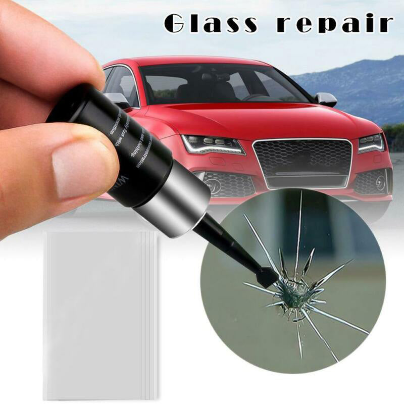 Glass Repair Kit - Quick Fix Cracked Glass