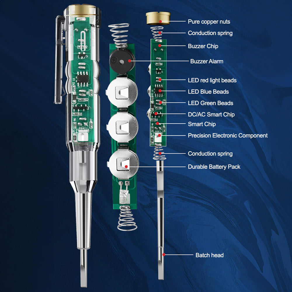 Mini Voltage Tester Pen LED Circuit