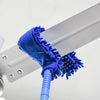 Flexible Microfiber Ceiling & Fan Duster | Bendable to Clean Any Fan Removable & Washable Brush Head