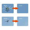 Glass Repair Kit - Quick Fix Cracked Glass